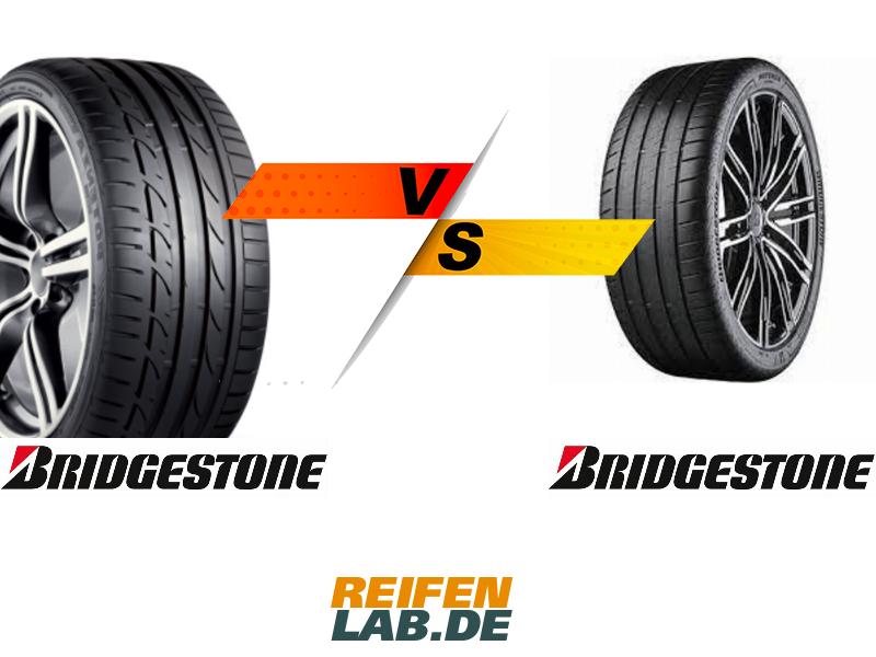 Vergleich: Bridgestone Potenza S001 gegen Bridgestone Potenza Sport