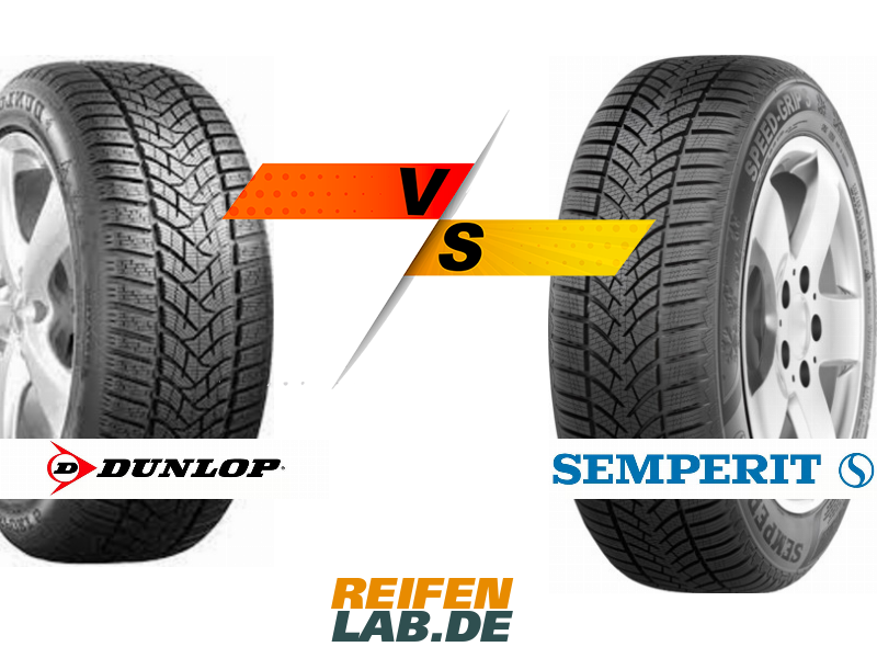 Vergleich: Dunlop Winter Sport 5 gegen Semperit Speed-Grip 3