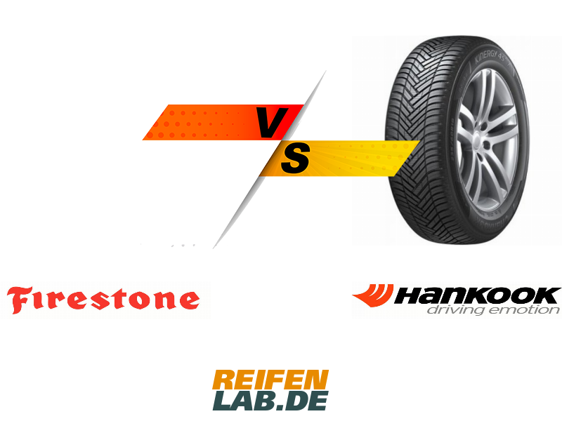 Vergleich: Firestone Multiseason 2 gegen Hankook Kinergy 4S2 H750