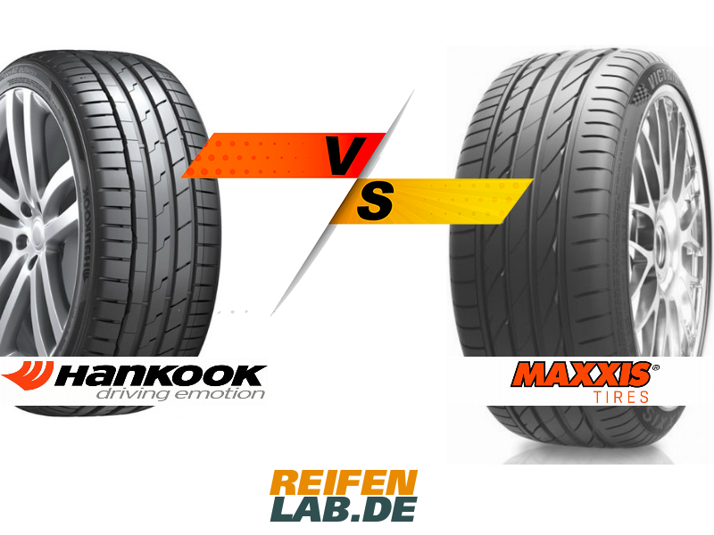 Vergleich: Hankook Ventus S1 Victra evo3 Sport Maxxis K127 gegen 5