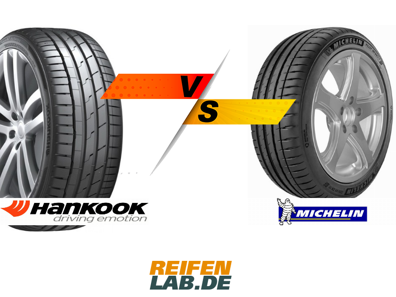 Pilot Vergleich: Michelin gegen 4 Hankook evo3 Ventus Sport K127 S1