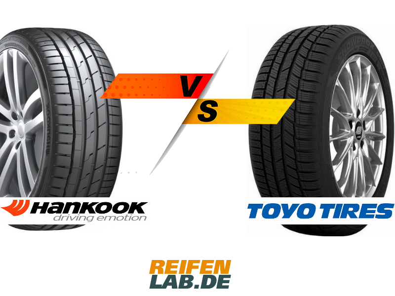 Vergleich: Hankook Ventus S1 evo3 K127 gegen Toyo Proxes T1 Sport