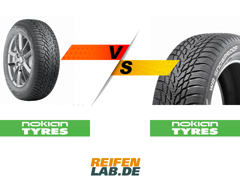 Vergleich: Nokian SUV Nokian Snowproof WR 4 gegen WR