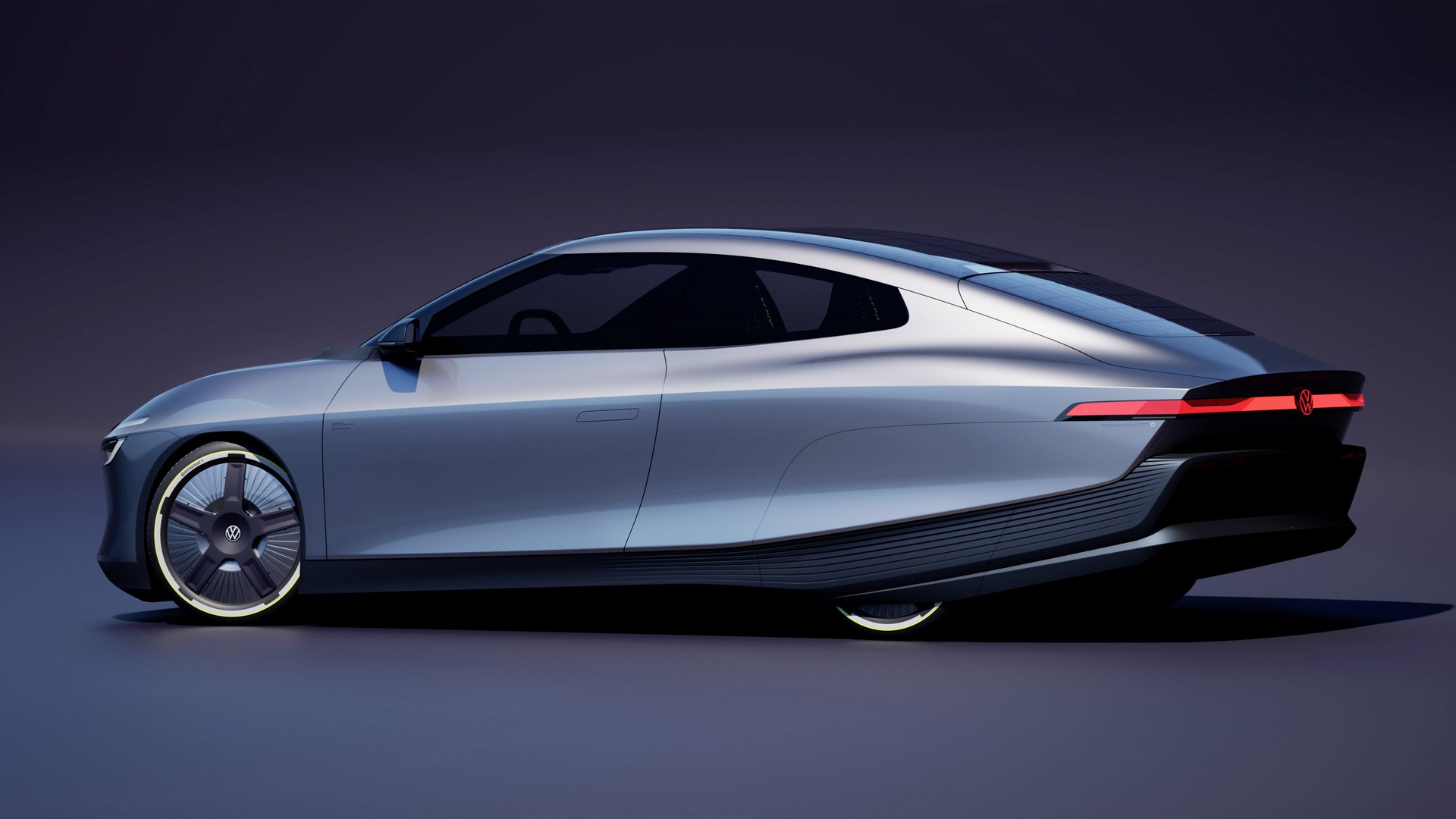 Volkswagen Mission Efficiency concept vehicle, which set a world record for EV efficiency on Continental concept tyres